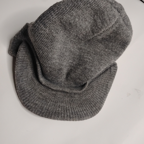 Gray Knit Beanie - Picture 3 of 4